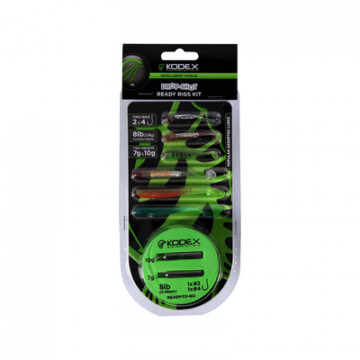 KODEX Dropshot Ready Rigs, Weights & Lures Kit