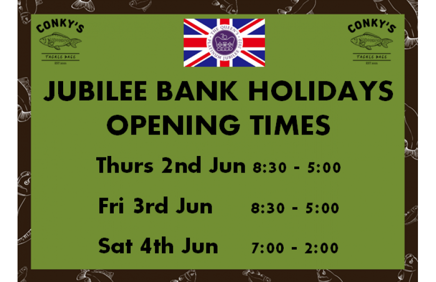 QUEENS JUBILEE BANK HOLIDAY OPENING TIMES