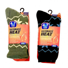 Ultimate Heat Thermal Socks Snowflakes