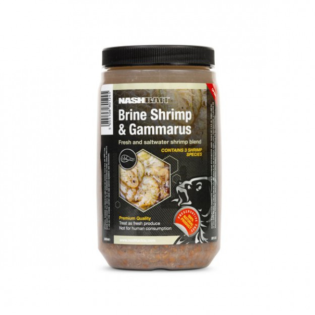 Brine shrimp and Gammarus - 500ml