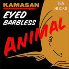 Animal Eyed Barbless hooks
