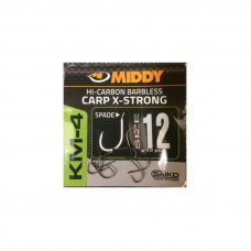 KM-4 Hi-carbon barbless hooks