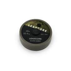 20m Leadcore - Olive camo