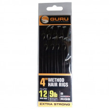Method hair rigs 4" Extra strong Barbless