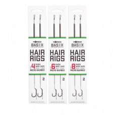 Basix Hair rigs - Micro Barbed Wide Gape