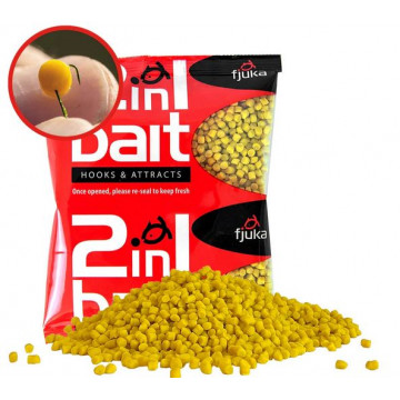 Fjuka micro 2in1 bait yellow 3mm