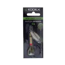 Reflex spinner lure - pointed blade