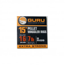 Pellet waggler rigs extra strong 15" Barbless