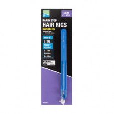 KKM-B Mag Store Rapid Stop Hair Rigs - 15" Barbless