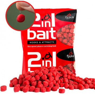 Fjuka micro 2in1 bait red 3mm