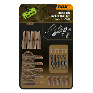 Edges Camo Running Safety Clip Kit