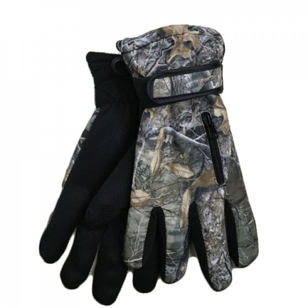 Winter Sports Glove  with Gripper Palm - Camouflage